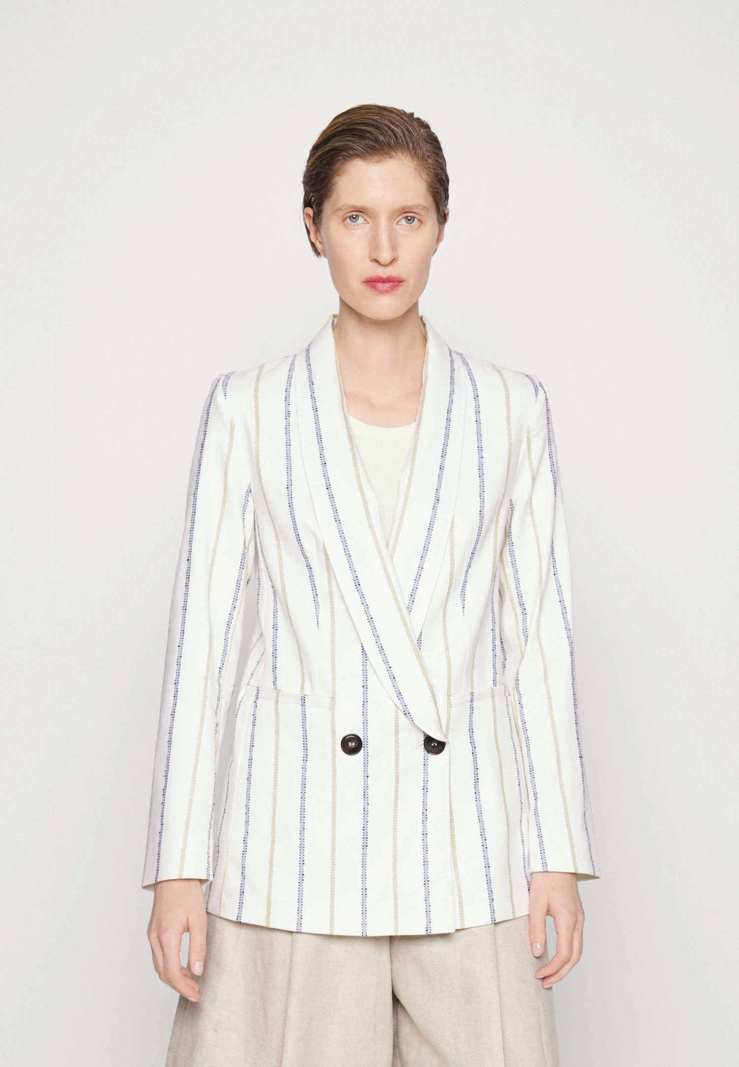 MAX & Co. Opus - Blazer - Light Blue/Green/Off White