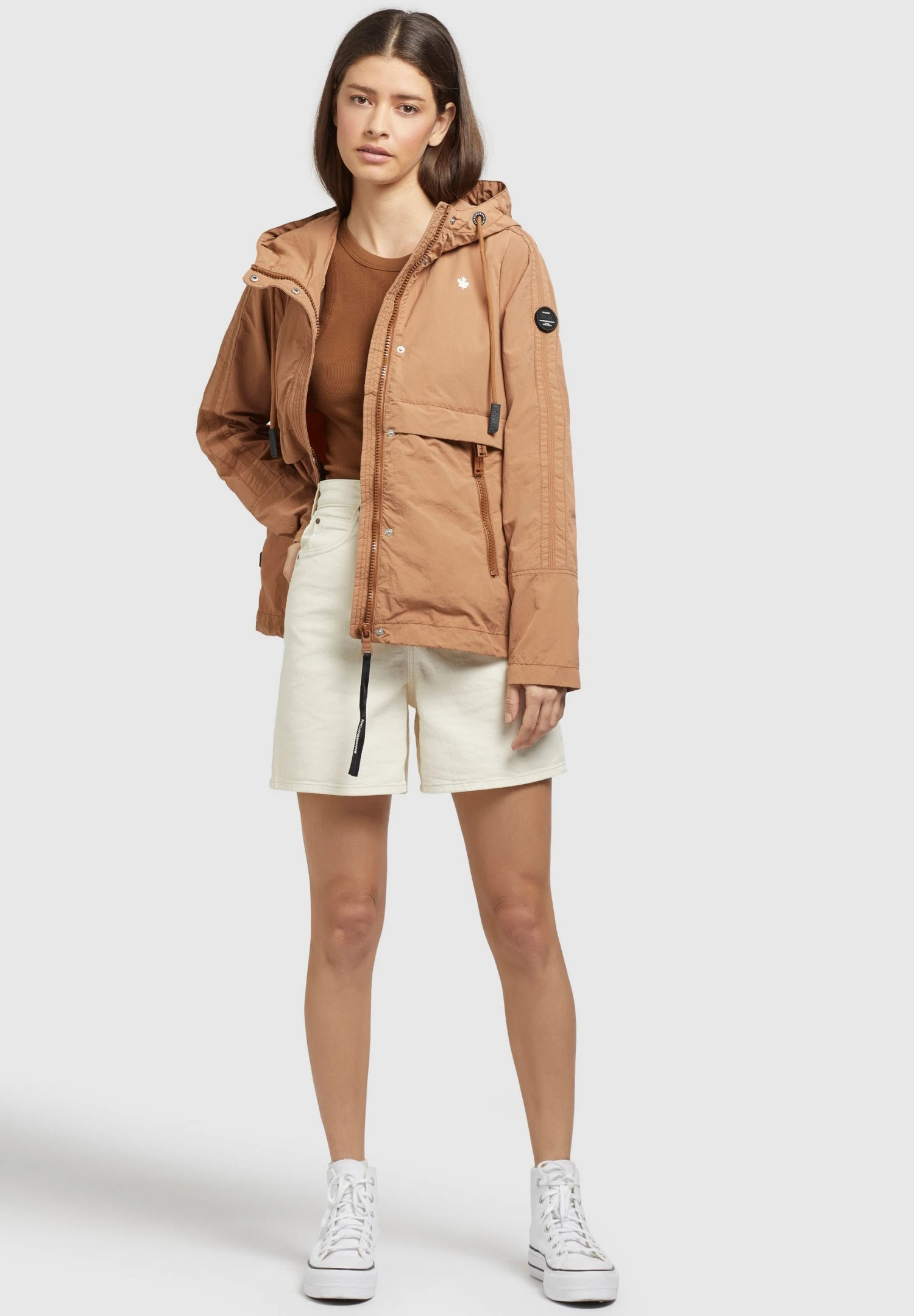 Khujo Zahira3 - Lichte Jas - Toffee - Afbeelding 2