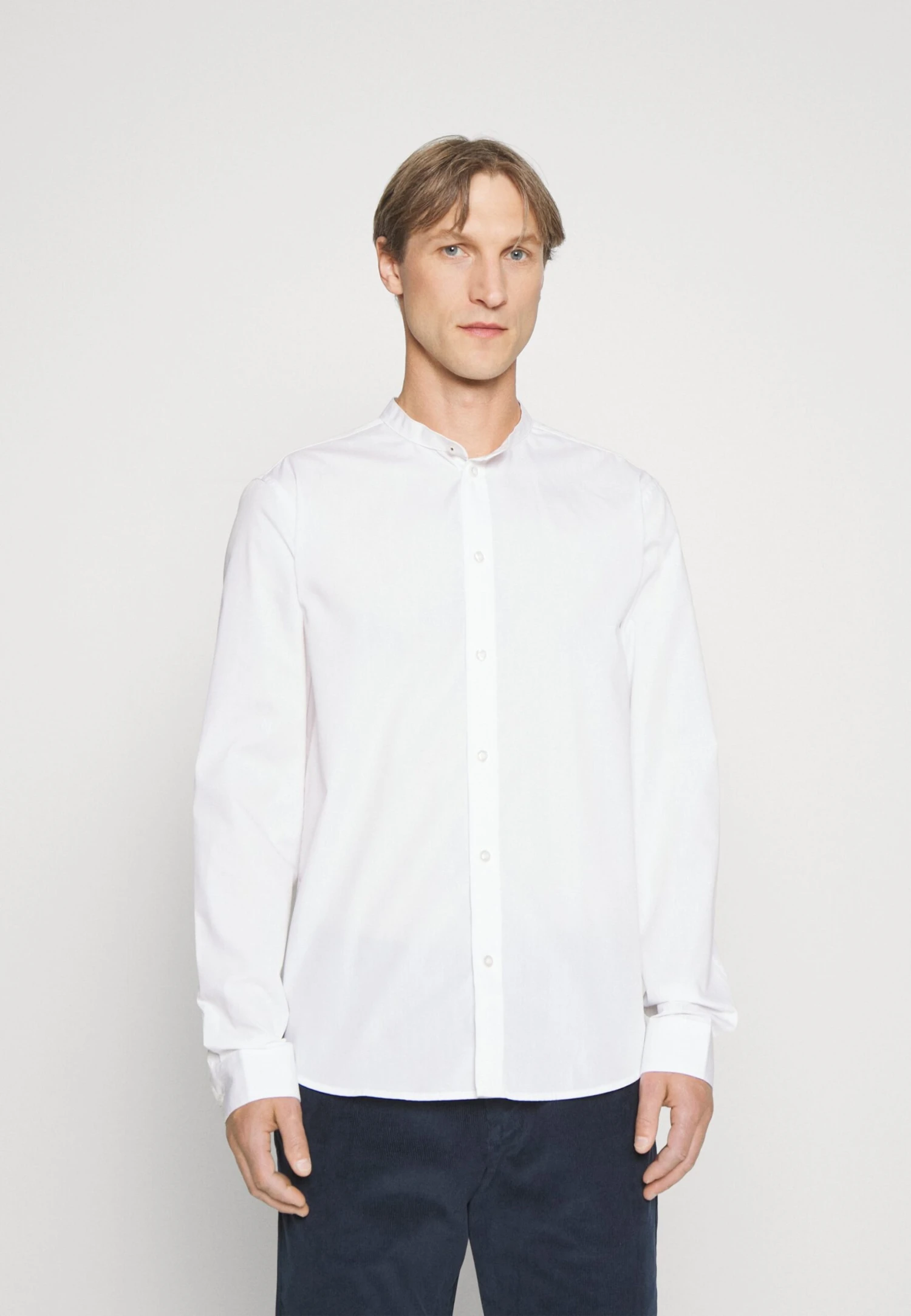 Pier One 2 Pack - Overhemd - White/Olive - Afbeelding 2