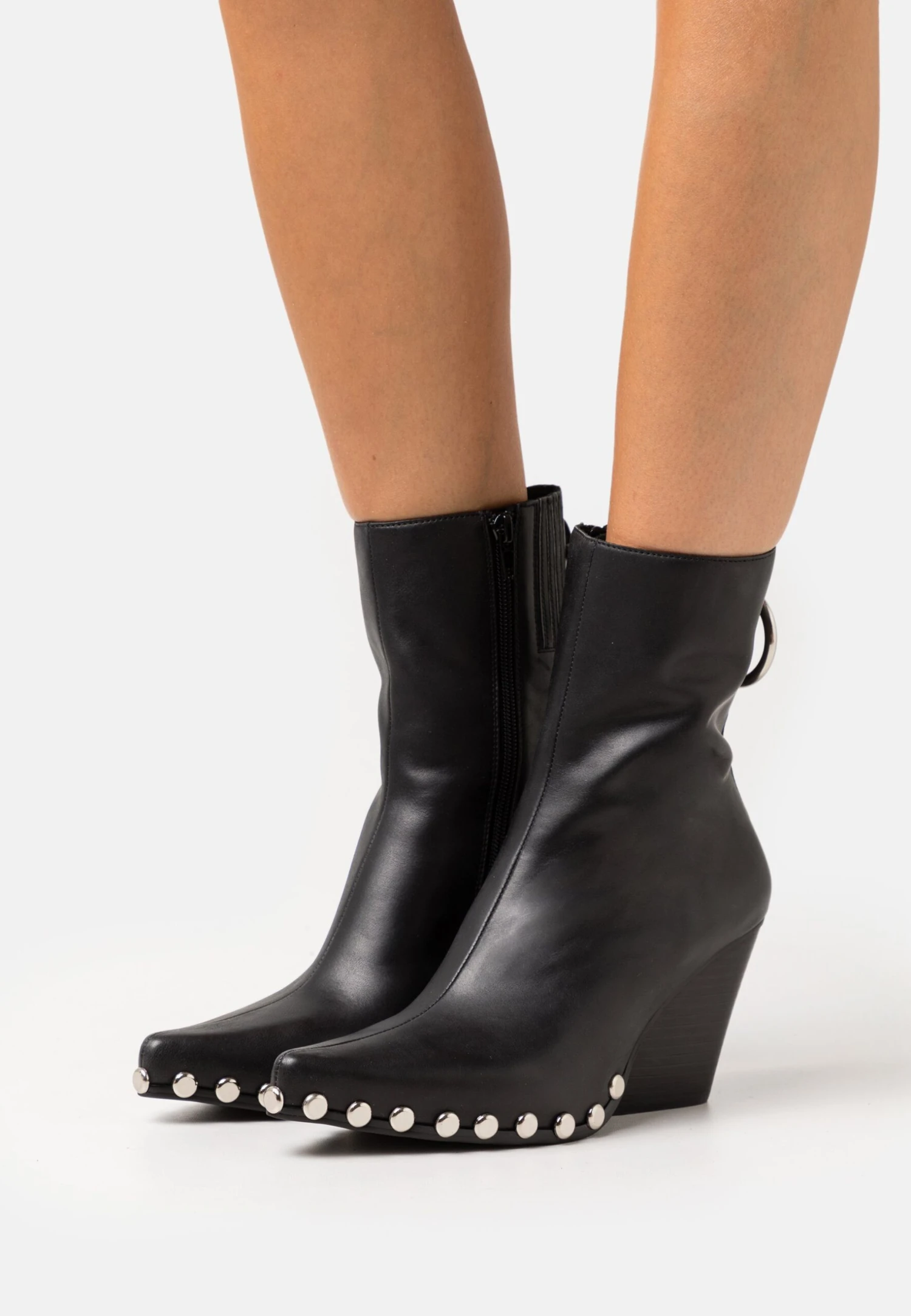 Jeffrey Campbell Walton - Cowboy-/Bikerlaarsjes - Black