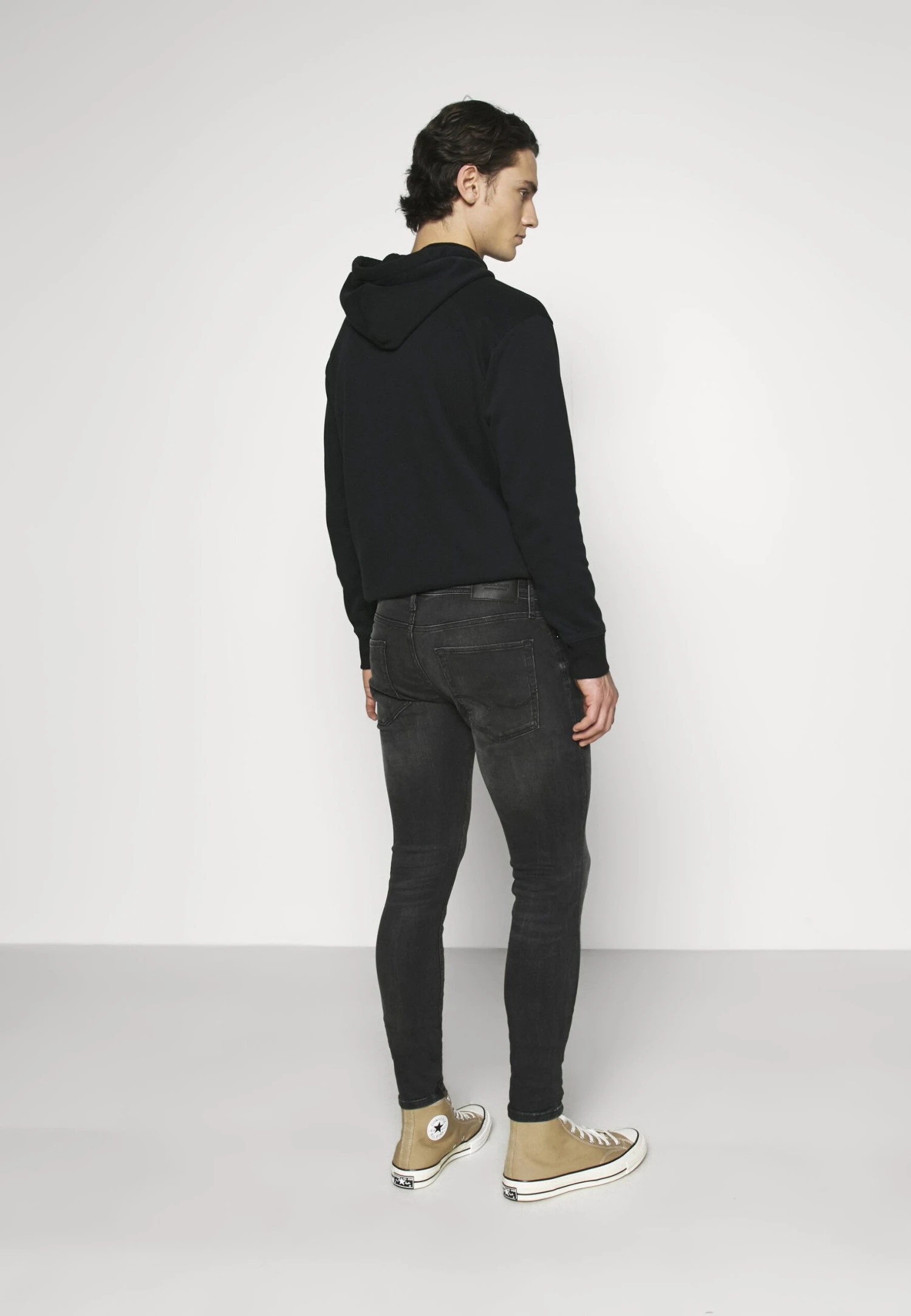 Jack & Jones Jjitom Jjoriginal- Jeans Skinny Fit - Black Denim - Afbeelding 3