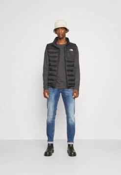 Pier One 2 Pack - Longsleeve - Dark Grey/Black