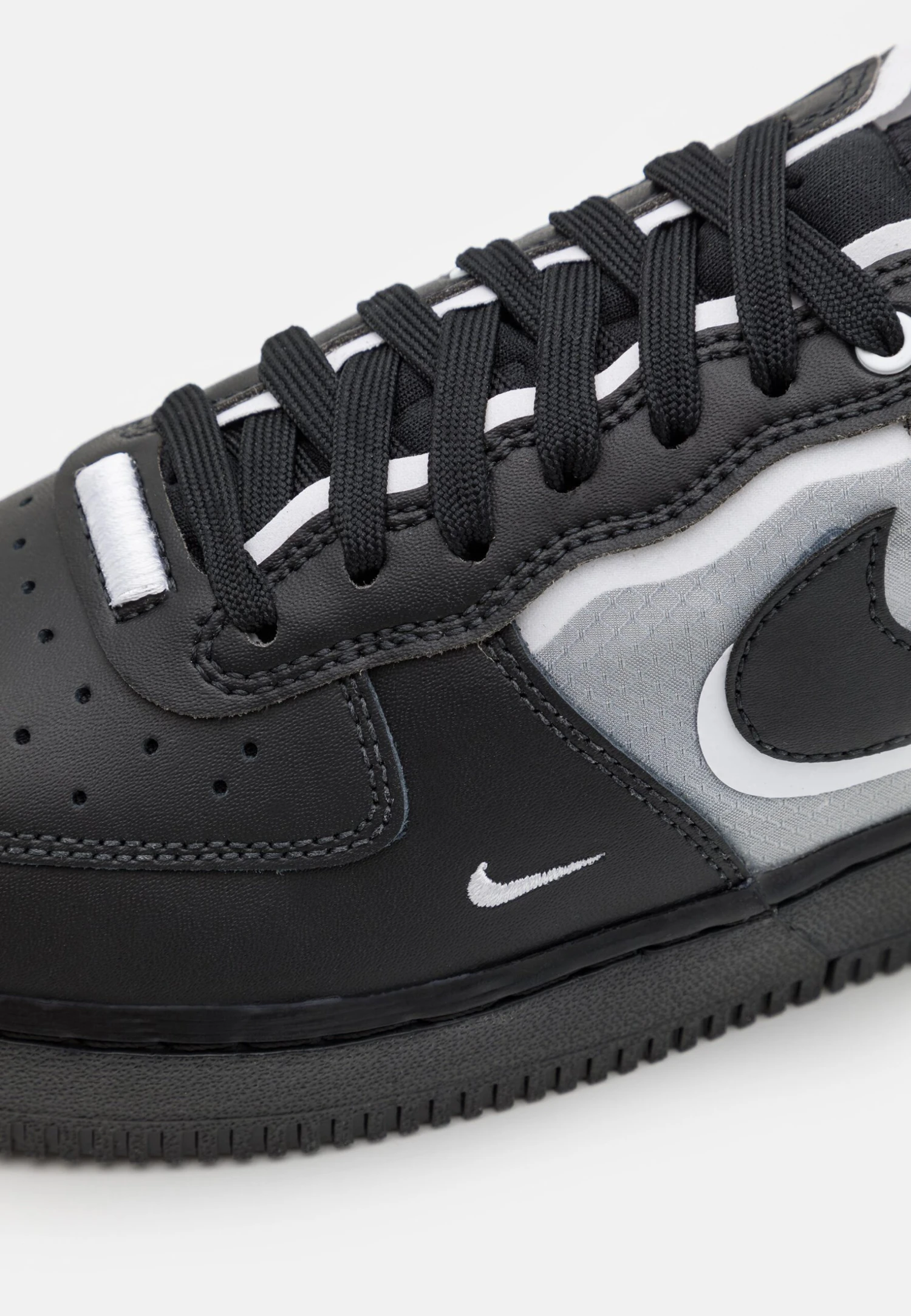 Nike Sportswear Air Force 1 React Unisex - Sneakers Laag - Black/White - Afbeelding 6