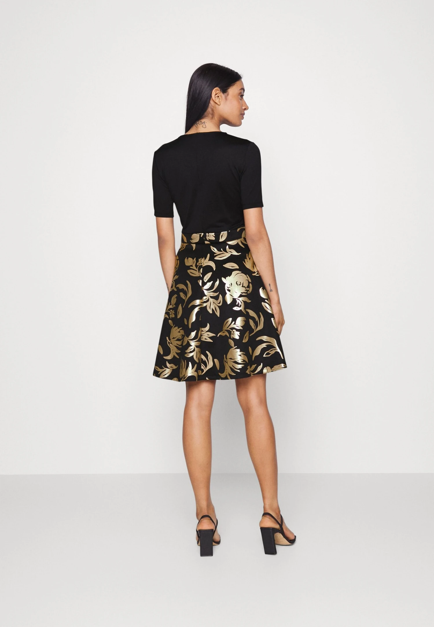 Anna Field Cocktailjurk - Black/Gold - Afbeelding 3