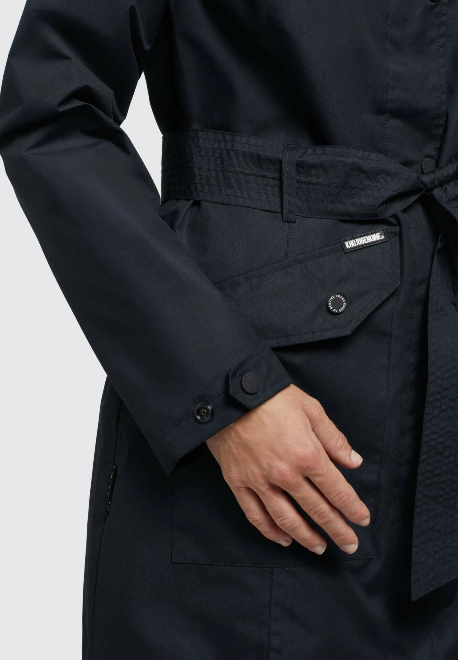 Khujo Lauren - Parka - Dunkelgrau - Afbeelding 7