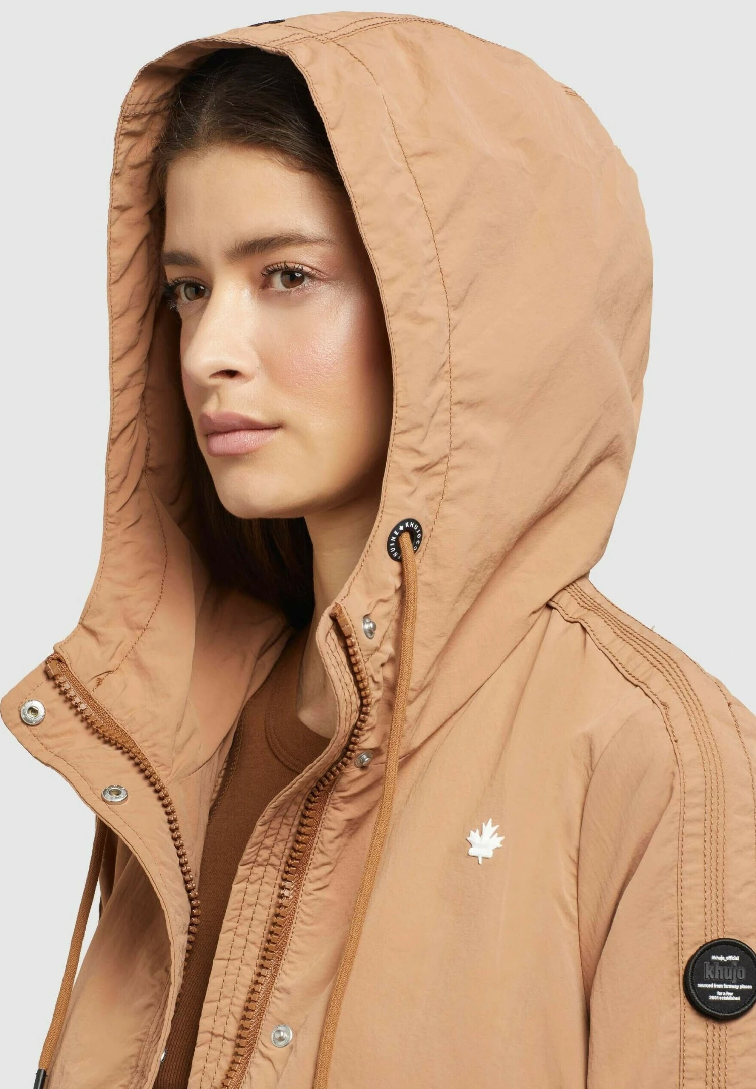 Khujo Zahira3 - Lichte Jas - Toffee - Afbeelding 4